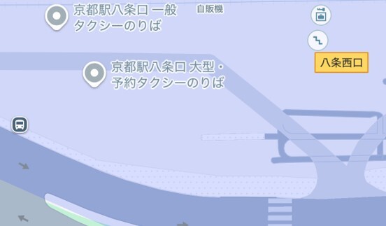 八条口タクシー乗り場