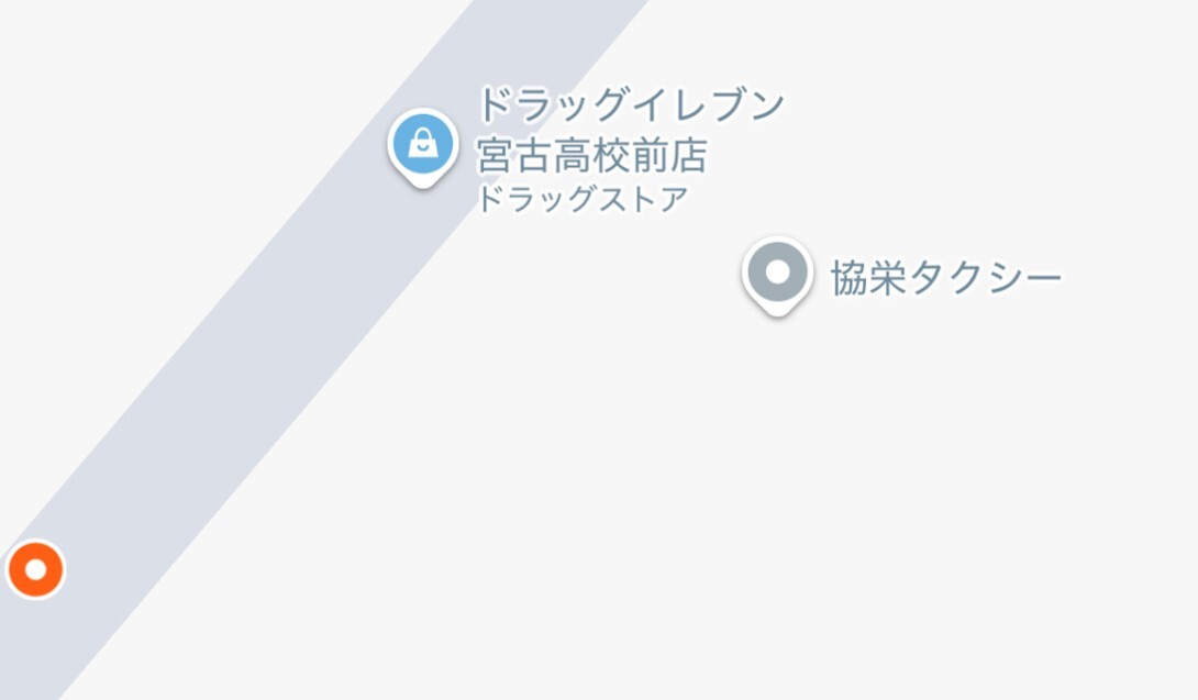 協栄タクシー本社前